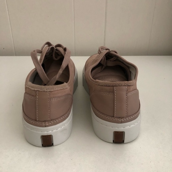 New All Saints Pink Platform Sneakers 11 - Picture 7 of 11